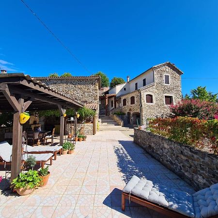 Mes Maisons Gardoises, Two Gites Sleeping 13 With Two Private Pools, Kids Room, Laundry, Disco, Free Wifi, Linen And Dog'S Are Welcome Gagnières Extérieur photo