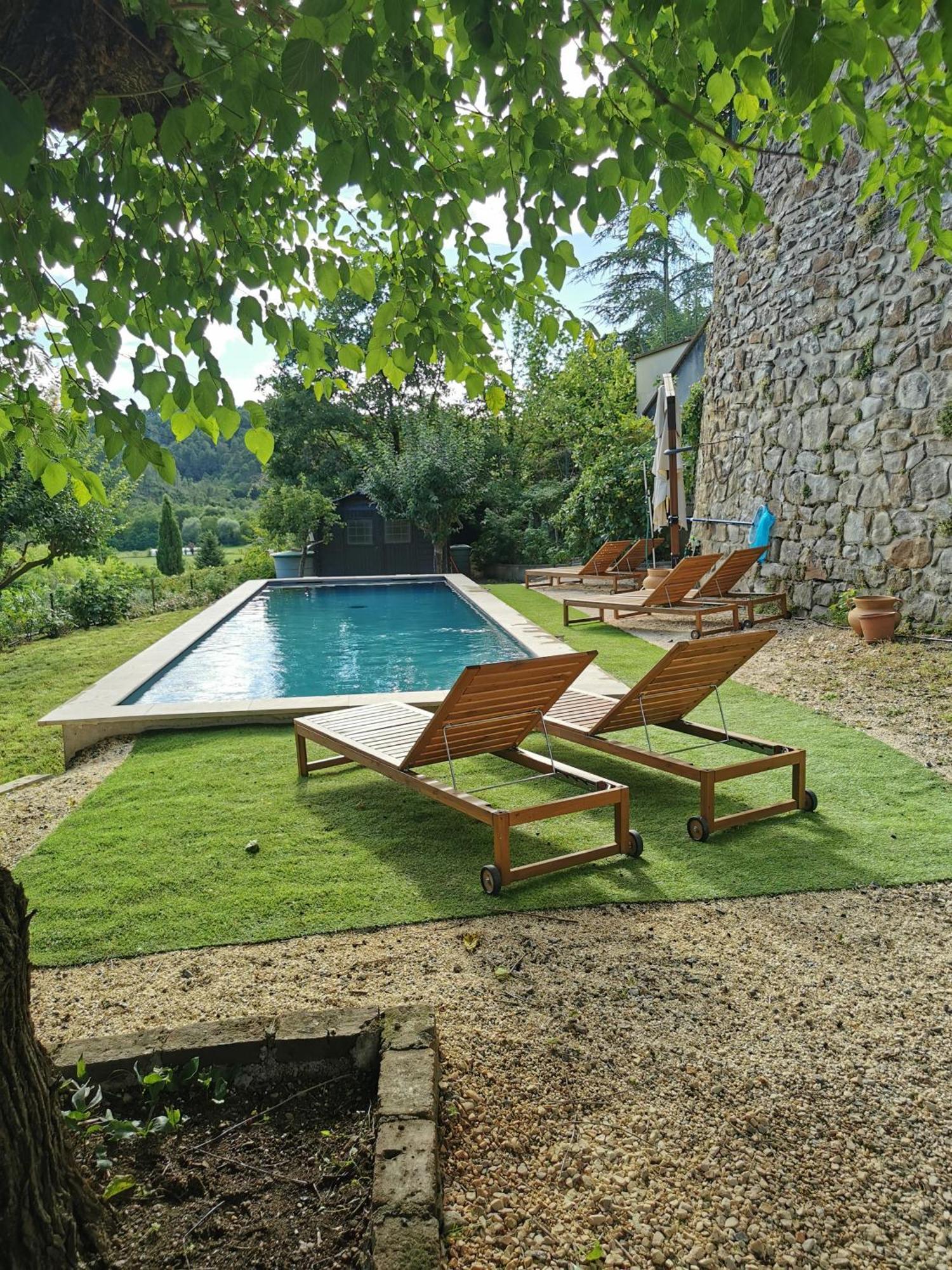 Mes Maisons Gardoises, Two Gites Sleeping 13 With Two Private Pools, Kids Room, Laundry, Disco, Free Wifi, Linen And Dog'S Are Welcome Gagnières Extérieur photo