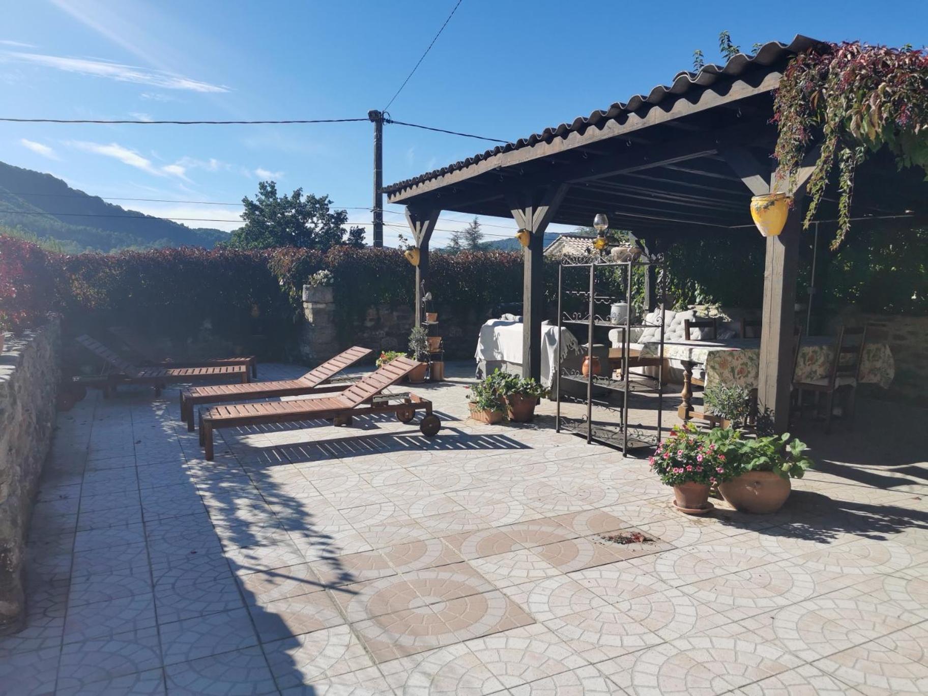Mes Maisons Gardoises, Two Gites Sleeping 13 With Two Private Pools, Kids Room, Laundry, Disco, Free Wifi, Linen And Dog'S Are Welcome Gagnières Extérieur photo
